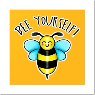 Kawaii Bee Yourself Posters and Art